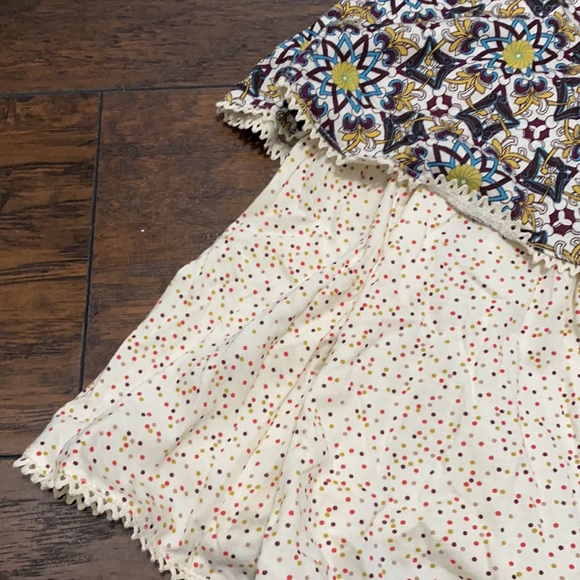 Jovovich~Hawk boho halter top tiered sundress NWT S - Picture 7 of 9